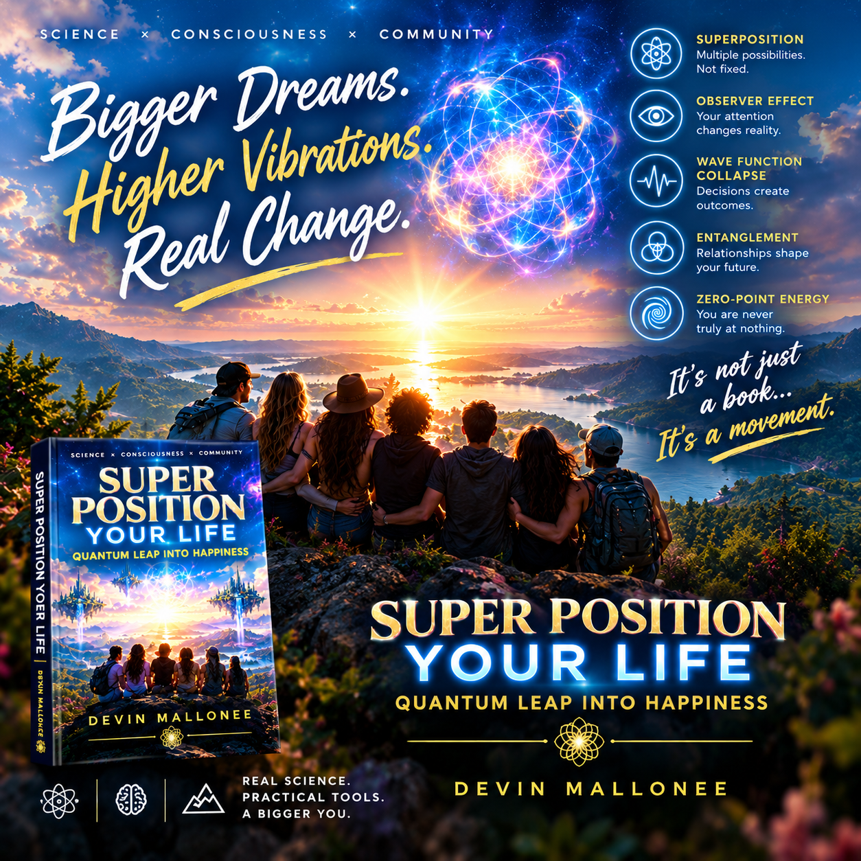 Bigger dreams, higher vibrations