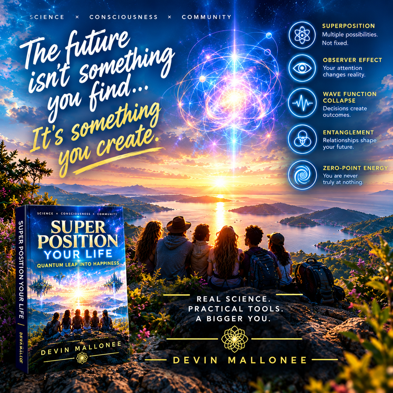 The future is something you create